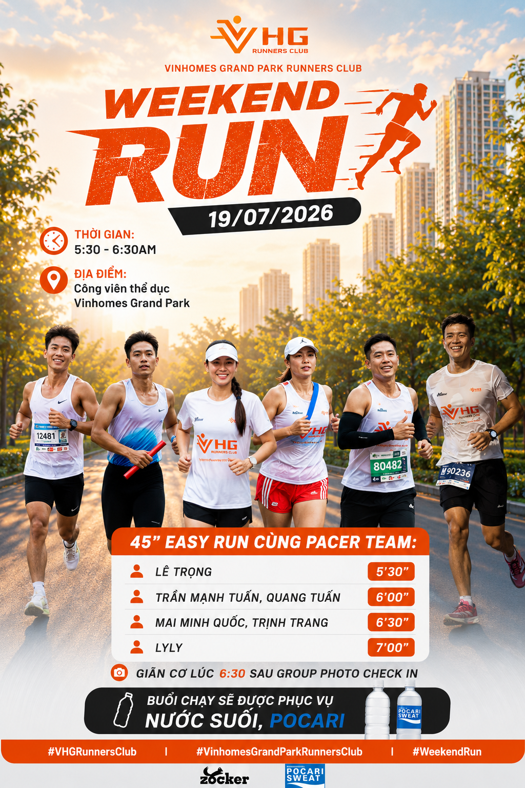 VHG RUNNERS CLUB - WEEKEND RUN 19/07/2026